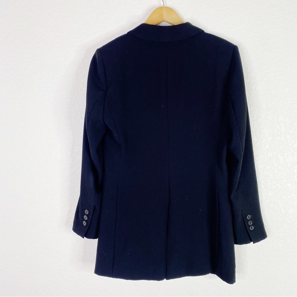 Zara Black Double Breasted Blazer Jacket - Picture 8 of 8